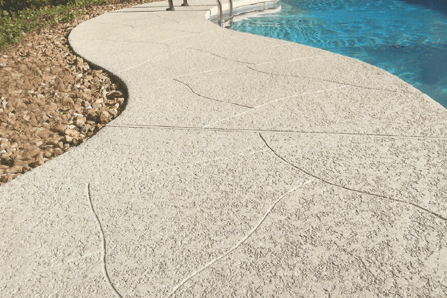 Classic Texture Decking Cooler Than Normal Gray Concrete?